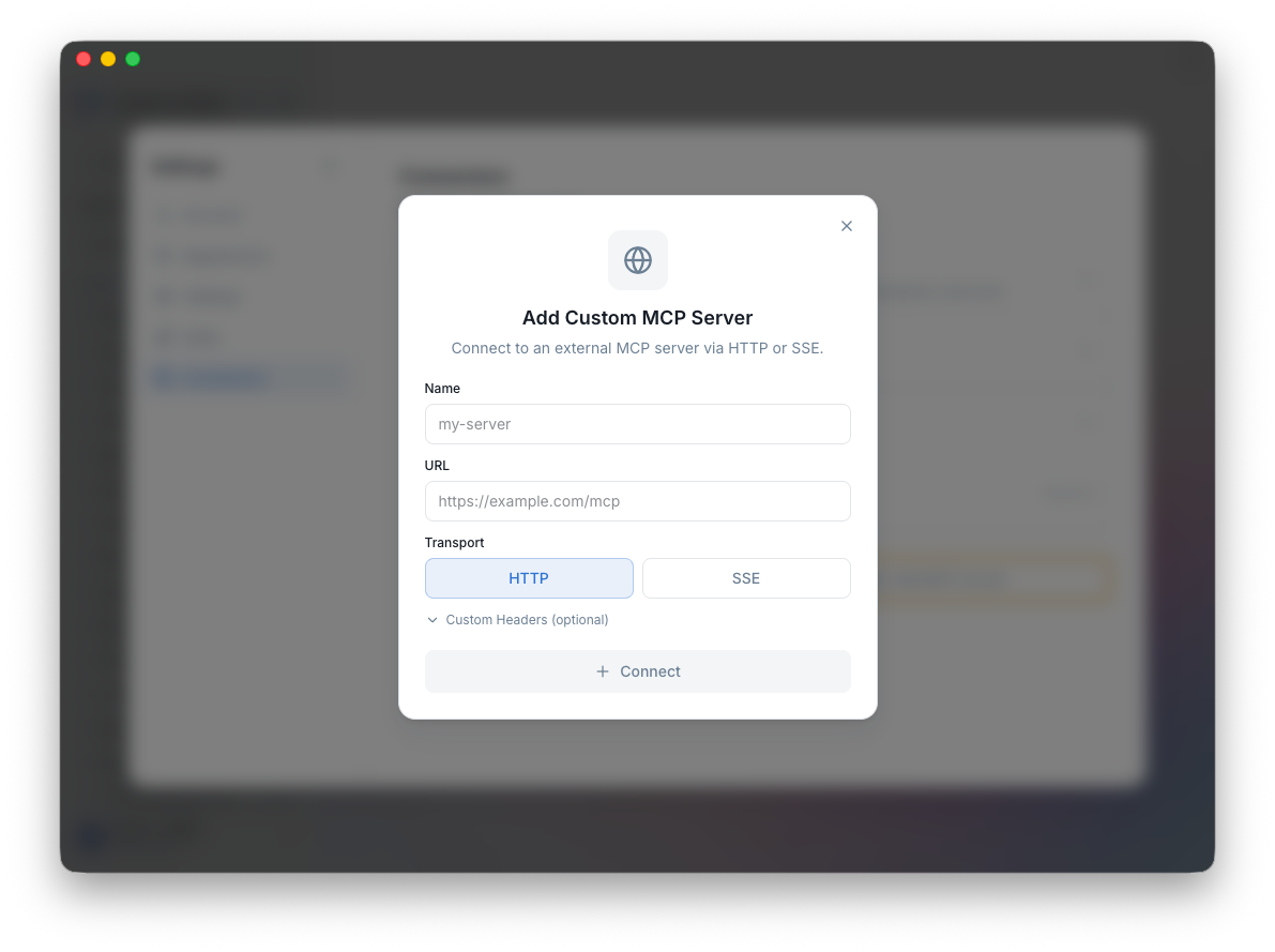 Custom MCP server